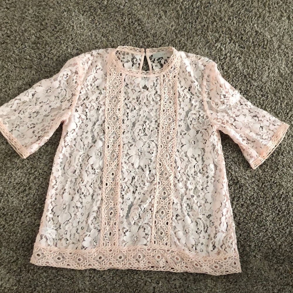 See Through Lace shirt